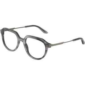 Dolce & Gabbana Man DG3402 3449 Optische monturen Acetaat Grijs Transparant Pantos Normaal