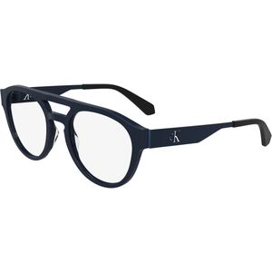 Calvin Klein Unisex CKJ24633 400 Optische monturen Acetaat Blauw  Rotonde Normaal