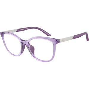 Emporio Armani Kind EK3011U  6280 Optische monturen Geïnjecteerd Altviool Transparant Vlinder Normaal