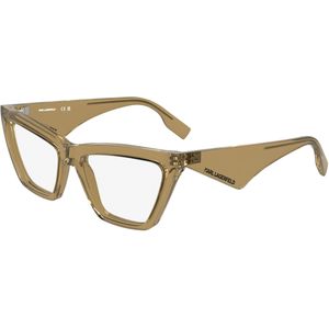 Karl Lagerfeld Donna KL6195 210 Optische monturen Bio-iniettato Marrone  Cat Eye Normale
