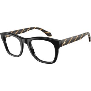 Giorgio Armani Man AR7273 5875 Optische monturen Acetaat Zwart Transparant Kussen Normaal