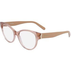 Ferragamo Vrouw SF2863 42908 749 Optische monturen Plastic Roos  Kattenoog