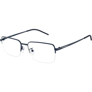 Emporio Armani Man EA1180D  3018 Optische monturen Metaal Blauw Transparant Kussen Normaal