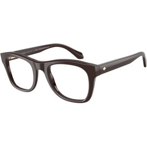 Giorgio Armani Man AR7273 6220 Optische monturen Acetaat Bruin Transparant Kussen Normaal