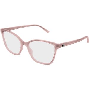 Gucci Vrouw GG1995O 007 Optische monturen Acetaat Roos Transparant Kattenoog