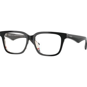 Burberry Vrouw Be2425d 4121 Optische monturen Acetaat Zwart Transparant Hurken Normaal