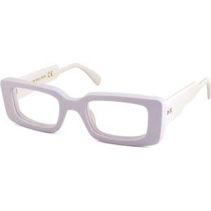 XLAB Vrouw TIMOR Optische monturen Acetaat Wit  Hurken Blauw anti-licht