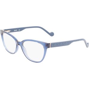 Liu Jo Vrouw LJ2758 400 Optische monturen Bio-injectie Blauw  Kattenoog Normaal Fotochromatisch