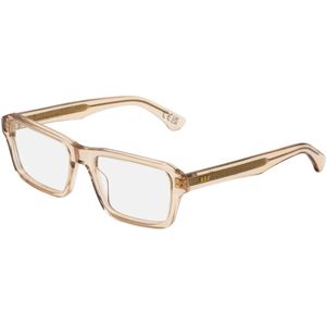 Retrosuperfuture Unisex 0G4 Nummer 120 hars Optische monturen Acetaat Beige  Hurken Normaal
