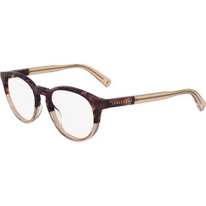 LONGCHAMP Vrouw LO2752 608 Optische monturen Acetaat Rood  Geometrisch Normaal