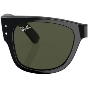 Ray - Ban Unisex Paar vervangende lenzen Ray - Ban RB0840S Mega Wayfarer Vervanglenzen Propionato  Verde Squadrata