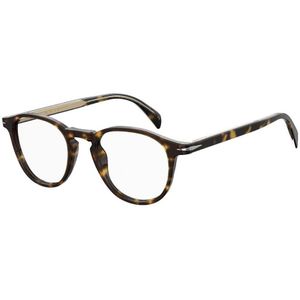 DAVID BECKHAM Man DB 1018 086 Optische monturen Acetaat Havana  Rotonde