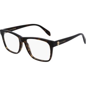 Alexander McQueen - AM0282O - Bril - Zwart - Met Correctie