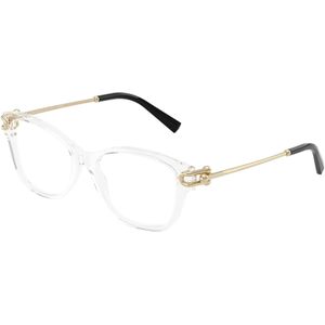 Tiffany Vrouw TF2266 8047 Optische monturen Acetaat Transparant Transparant Vlinder Normaal