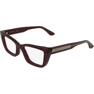 Calvin Klein Vrouw CK25549 605 Optische monturen Acetaat Bordeaux  Kattenoog Normaal