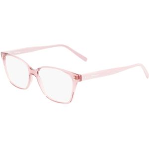 Ferragamo Vrouw SF2928 610 Optische monturen Plastic Transparant roze  Vlinder