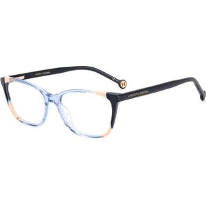 Carolina Herrera Vrouw Haar 0124 1zn Optische monturen Plastic Blauw/naakt  Hurken