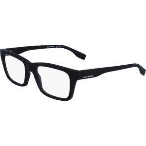 Karl Lagerfeld Man KL6138 002 Optische monturen Geïnjecteerd Zwart  Hurken Normaal Normaal