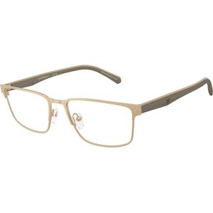 Emporio Armani Man EA1175  3002 Optische monturen Metaal Goud Transparant Hurken Normaal