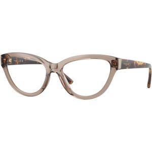 VOGUE EYEWEAR Vrouw VO5610B 2940 Optische monturen Nylon Bruin Transparant Kattenoog Normaal
