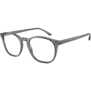 Giorgio Armani Man AR7074 5681 Optische monturen Acetaat Grijs Transparant Pantos Normaal