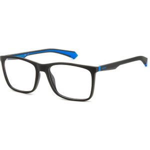 Polaroid Man PLD D477 3LG Optische monturen Bio polyamide Bruin/blauw  Vierkant