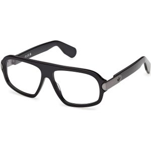 Adidas Uniseks OR5123 001 Optische monturen Acetaat Zwart  Kwadraat Normaal