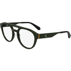 Calvin Klein Unisex CKJ24633 309 Optische monturen Acetaat Groente  Rotonde Normaal