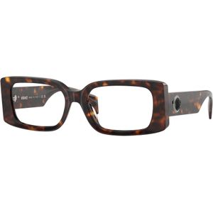 Versace Vrouw VE3362U 108 Optische monturen Acetaat Schildpad Transparant Hurken Normaal