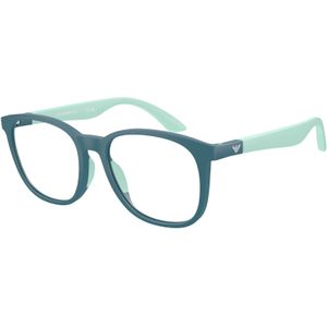 Emporio Armani Kind EK3004 6123 Optische monturen Geïnjecteerd Groente Transparant Pantos Normaal