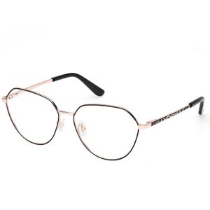 Guess Vrouw GU50169 002 Optische monturen Metaal Zwart  Rotonde Normaal