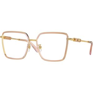 Versace Vrouw VE1294D 1507 Optische monturen Metaal Roos Transparant Vlinder Normaal