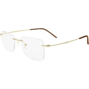 Calvin Klein Unisex CK22125TB 200 Optische monturen Titanium Bruin  Hurken Fotochromatisch Fotochromatisch