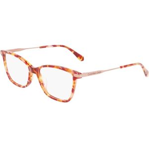 Calvin Klein Unisex CKJ21632 234 Optische monturen Plastic Havana  Vierkant