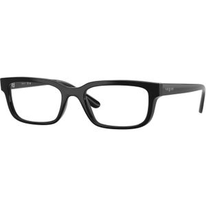 VOGUE EYEWEAR Vrouw VOGUE EYEWEAR VO5671 W44 Optische monturen Nylon Zwart Transparant Kwadraat Normaal