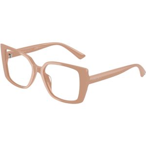 Jimmy Choo Vrouw JC3024U 5019 Optische monturen Acetaat Roos Transparant Vlinder Normaal