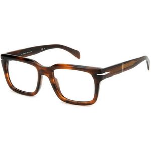 DAVID BECKHAM Man DB 7107 ASA Optische monturen Acetaat Bruin  Geometrisch