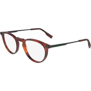 Lacoste Man L2941 218 Optische monturen Acetaat Havana  Rotonde Normaal Normaal