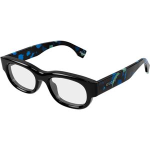Gucci Man Gucci GG1910O 002 Optische monturen Acetaat Zwart Transparant Kwadraat