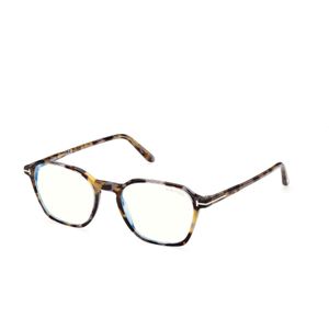 TOM FORD Man FT5804-B 55 Optische monturen Acetaat Havana  Geometrisch Normaal
