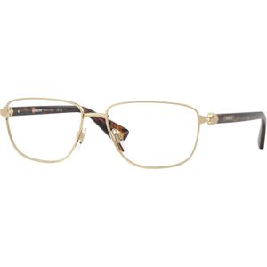 Burberry Uomo Be1393 1109 Optische monturen Metallo Oro Trasparente Squadrata Normale