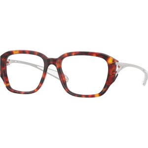 DIESEL Unisex DL4009  2023 Optische monturen Acetaat Rood Transparant Hurken Normaal