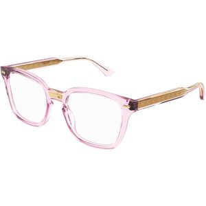 Gucci Unisex GG0184O 013 Optische monturen Acetaat Roos  Vierkant