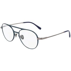 Lacoste Man L2274E 424 Optische monturen Metaal Blauw  Piloot