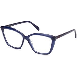 Emilio Pucci Vrouw EP5248 090 Optische monturen Acetaat Blauw  Hurken Normaal