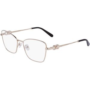 Ferragamo Vrouw SF2224 770 Optische monturen Metaal Goud  Kattenoog  Normaal