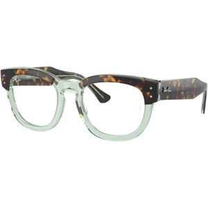 Ray - Ban Unisex RX0298V Mega Hawkeye 8249 Optische monturen Acetaat Bruin Transparant Hurken Normaal