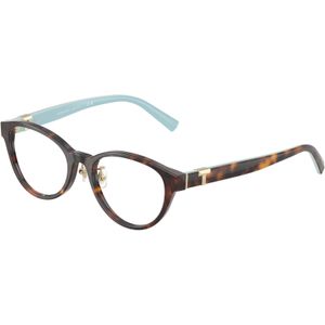 Tiffany Vrouw TF2236D  8363 Optische monturen Acetaat Schildpad Transparant Rotonde Normaal