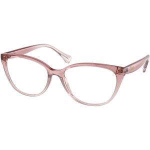 Ralph Lauren Vrouw RA7135 6125 Optische monturen Geïnjecteerd Roos Transparant Kattenoog Normaal