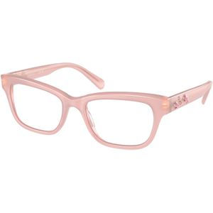 Swarovski Vrouw SK2022 1031 Optische monturen Acetaat Roos Transparant Kussen Normaal